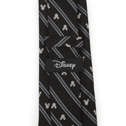 Disney Mickey Mouse Stripe Black Men's Tie