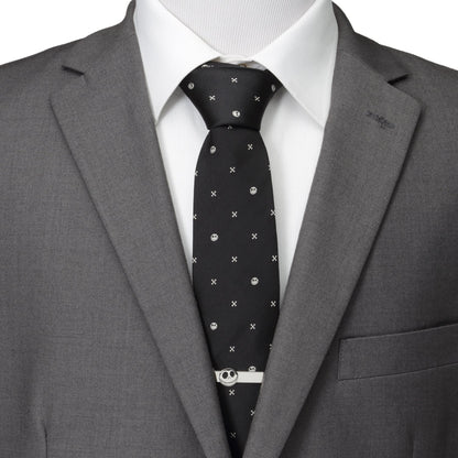 Corbata negra de Disney Pesadilla antes de Navidad de Jack Skellington para hombre