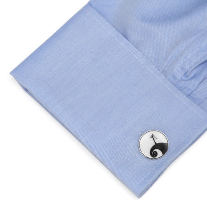 Disney The Nightmare Before Christmas Jack Skellington Mountain Cufflinks