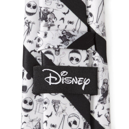 Corbata a rayas negra para hombre de Disney The Nightmare Before Christmas