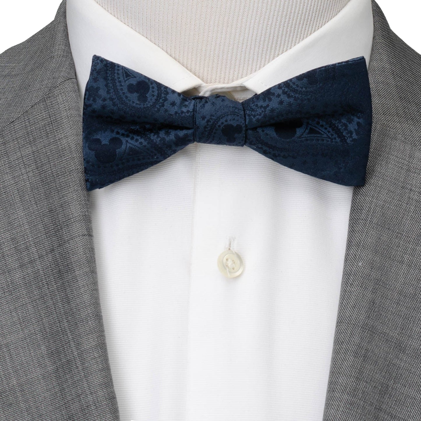 Disney Mickey Mouse Navy Paisley Bow Tie