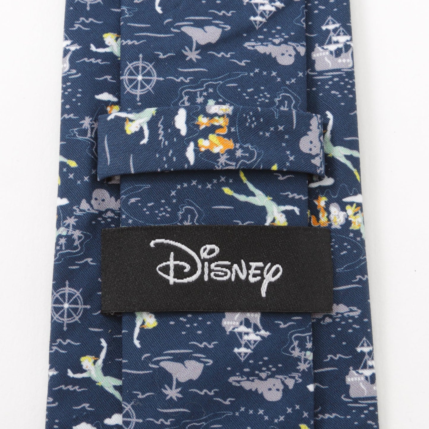 Corbata para hombre de Disney de Peter Pan volando azul