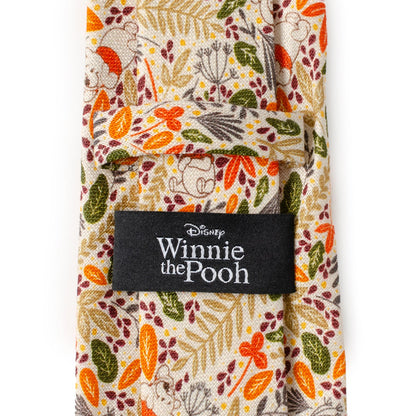 Corbata de hombre Disney Winnie the Pooh con estampado en tono tostado