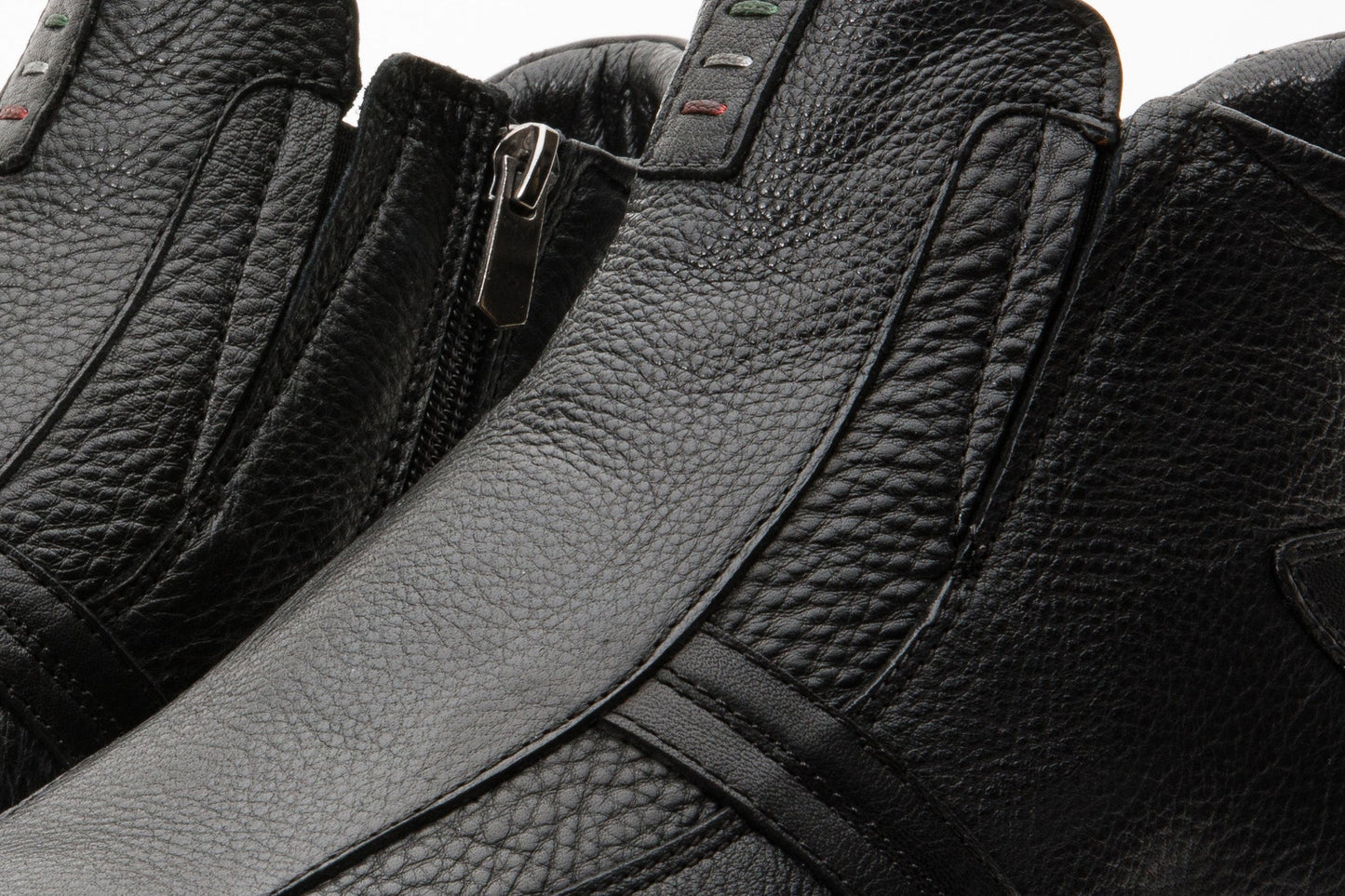The Montreal Black Leather Casual Zip-Up Ankle Men Boot