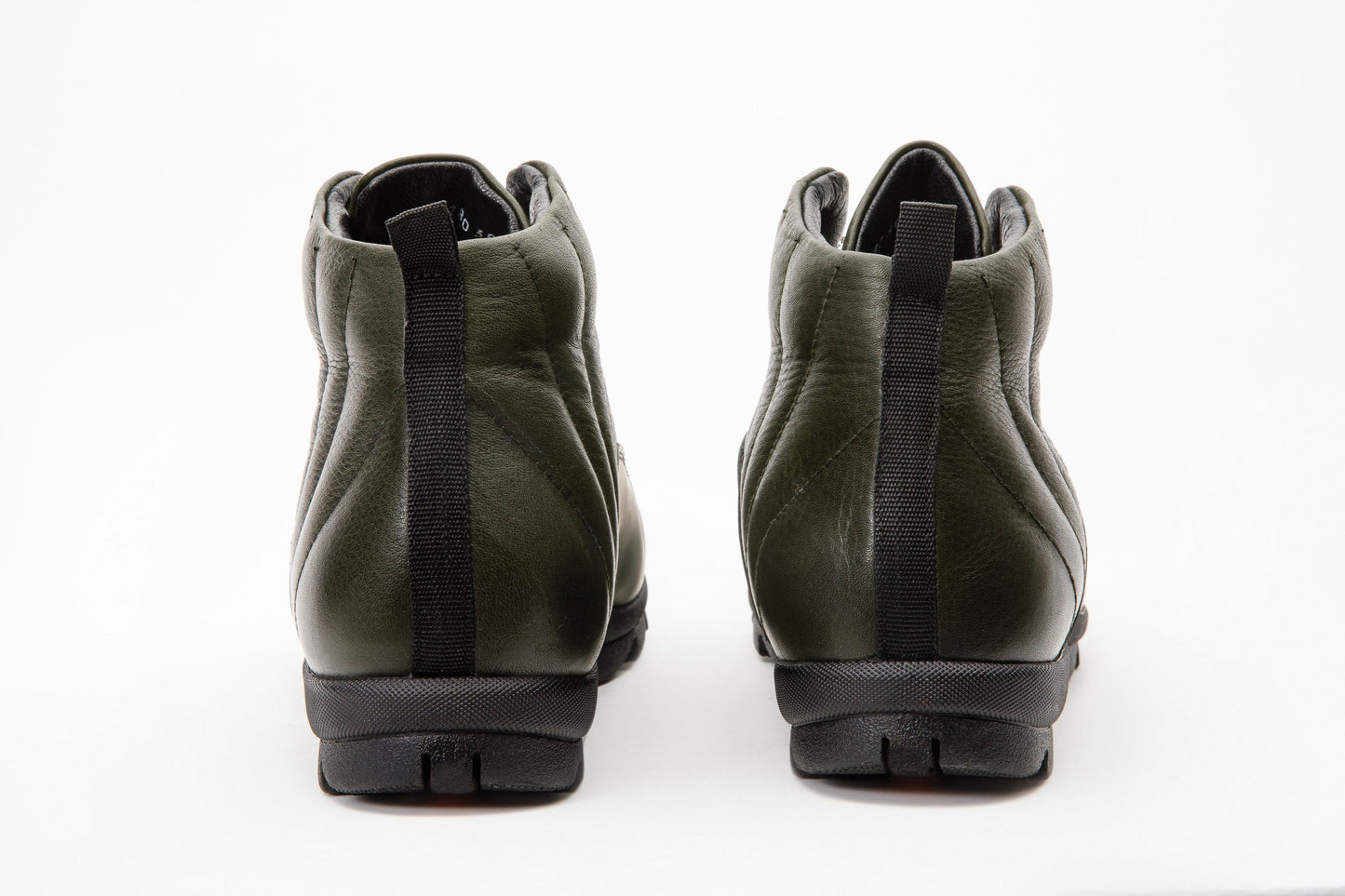 The Merter Green Leather Casual Lace-Up Men Boot Final Sale!