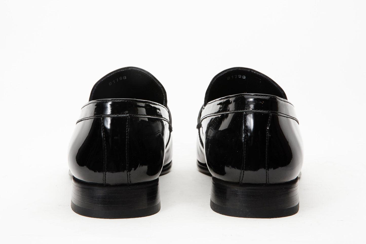 The Dodoma Black Patent  Leather Loafer Men Shoe