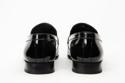 The Dodoma Black Patent  Leather Loafer Men Shoe
