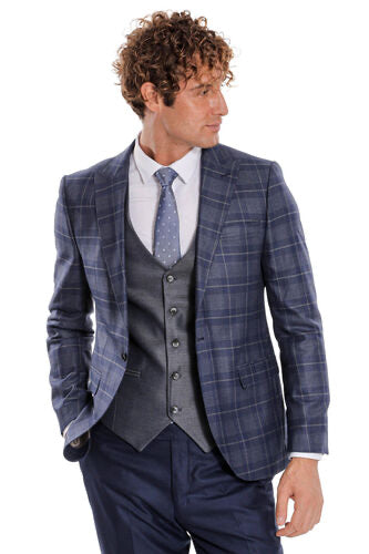 Ty-1422 MENS VESTED SUIT - My Men's Shop
