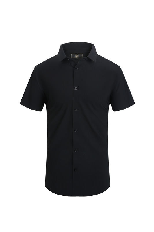 Core Stretch SS Shirt BLACK - My Men's Shop