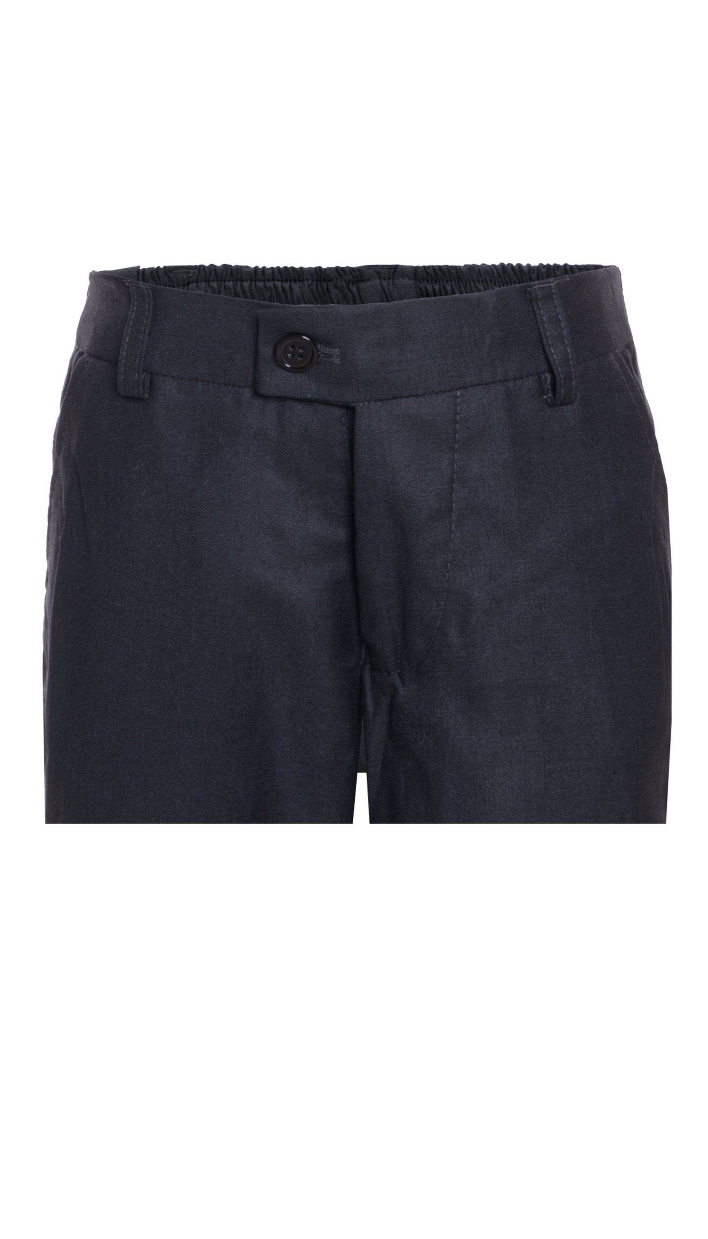 Ezra Charcoal Regular Fit Boys Dress Pants