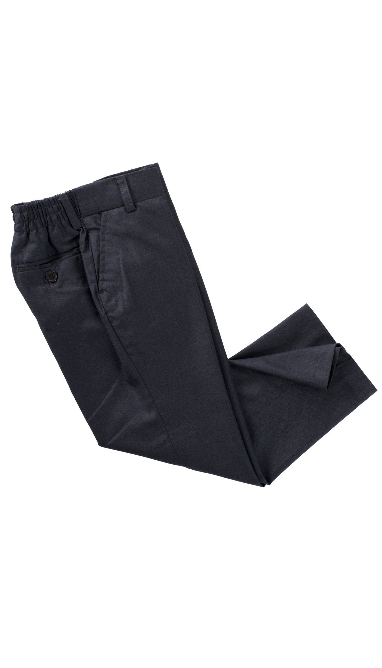 Ezra Charcoal Regular Fit Boys Dress Pants