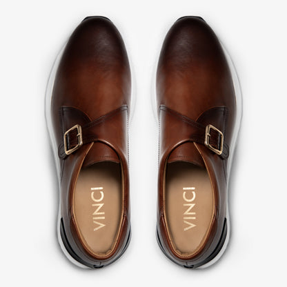 The Torino Tan Leather Men Sneaker