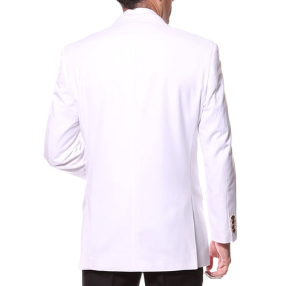 Gold Button Solid Bright Color Blazer