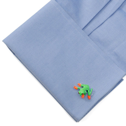 The Red-Eye Tree Frog Cufflinks - My Men's Shop
