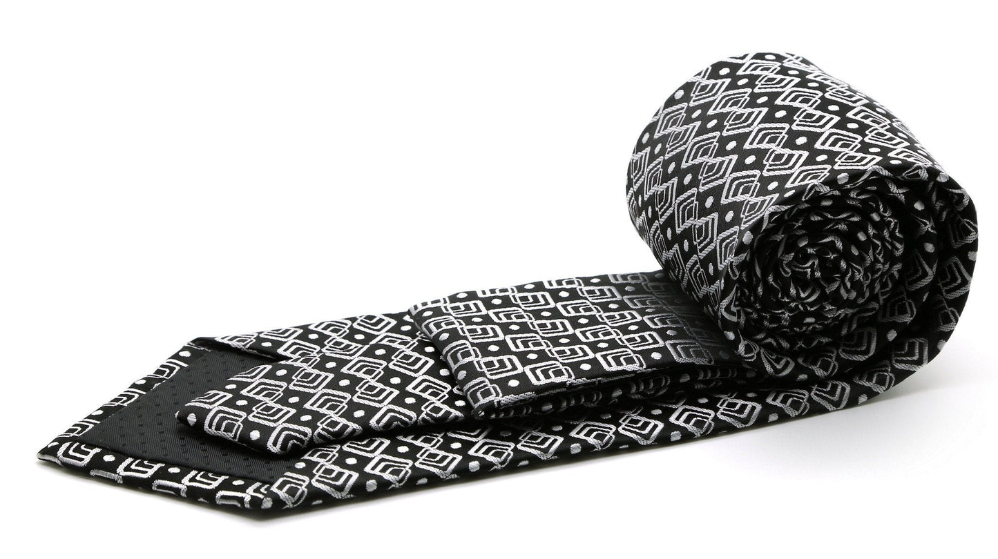 Premium Triple Square Pattern Ties