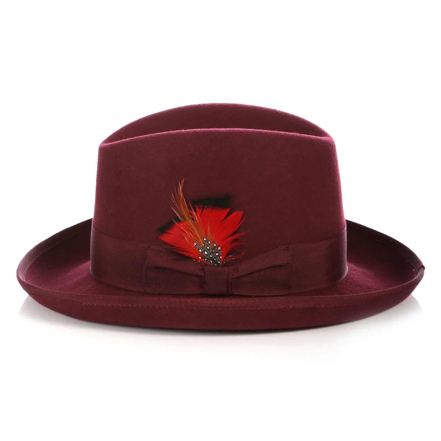 Premium Burgundy Godfather Hat