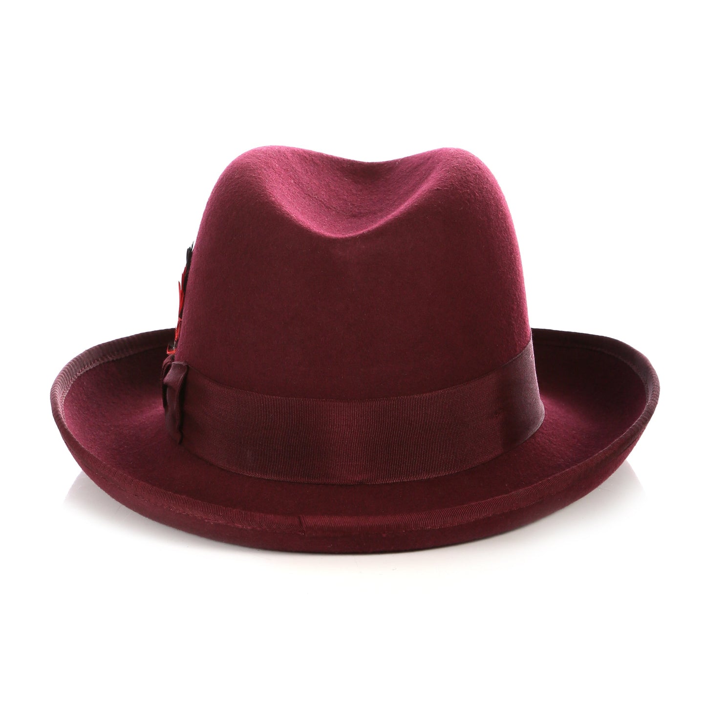 Premium Burgundy Godfather Hat