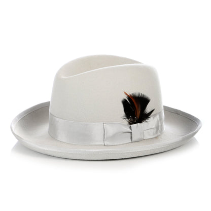 Premium Light Grey Godfather Hat