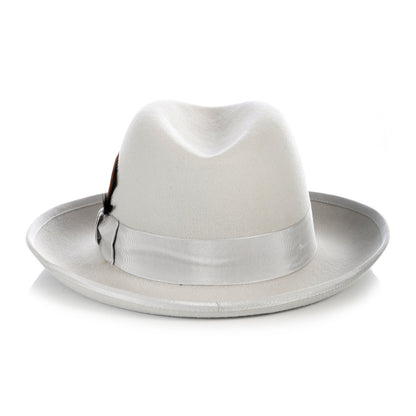 Premium Light Grey Godfather Hat