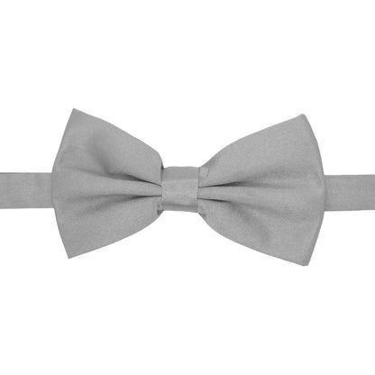 Gia Grey Satine Adjustable Bowtie