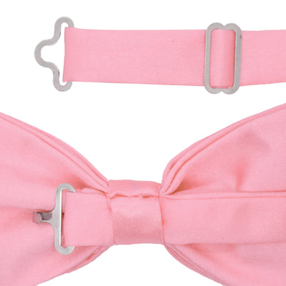 Gia Pink Satine Adjustable Bowtie