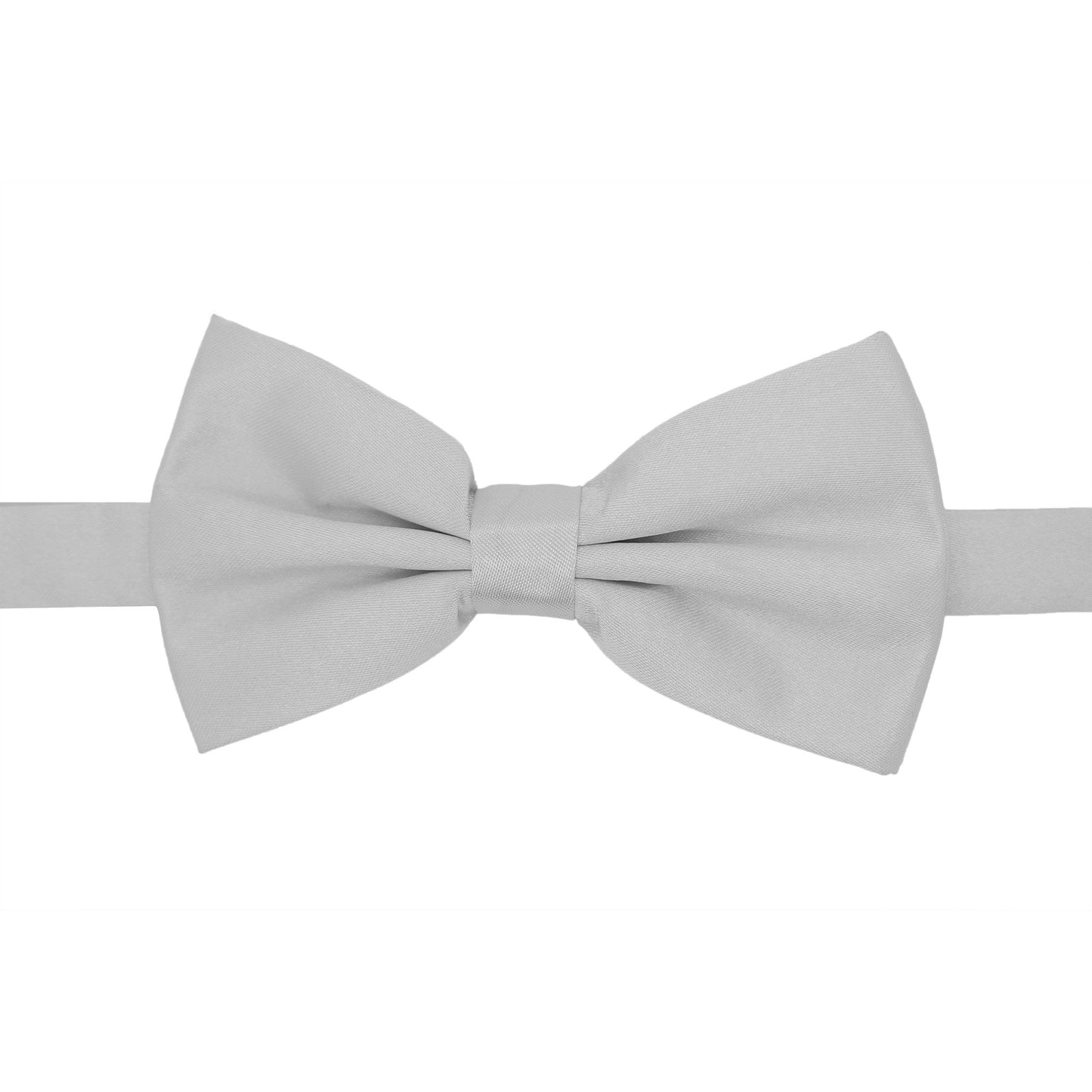 Gia Silver Satine Adjustable Bowtie