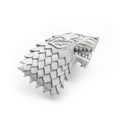 Game of Thrones Stark Direwolf Antiqued Lapel Pin - My Men's Shop