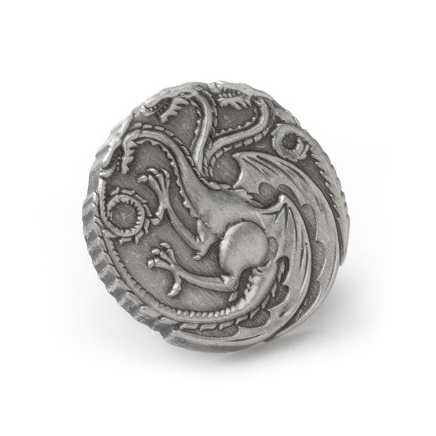 Game of Thrones Targaryen Dragon Antiqued Lapel Pin - My Men's Shop