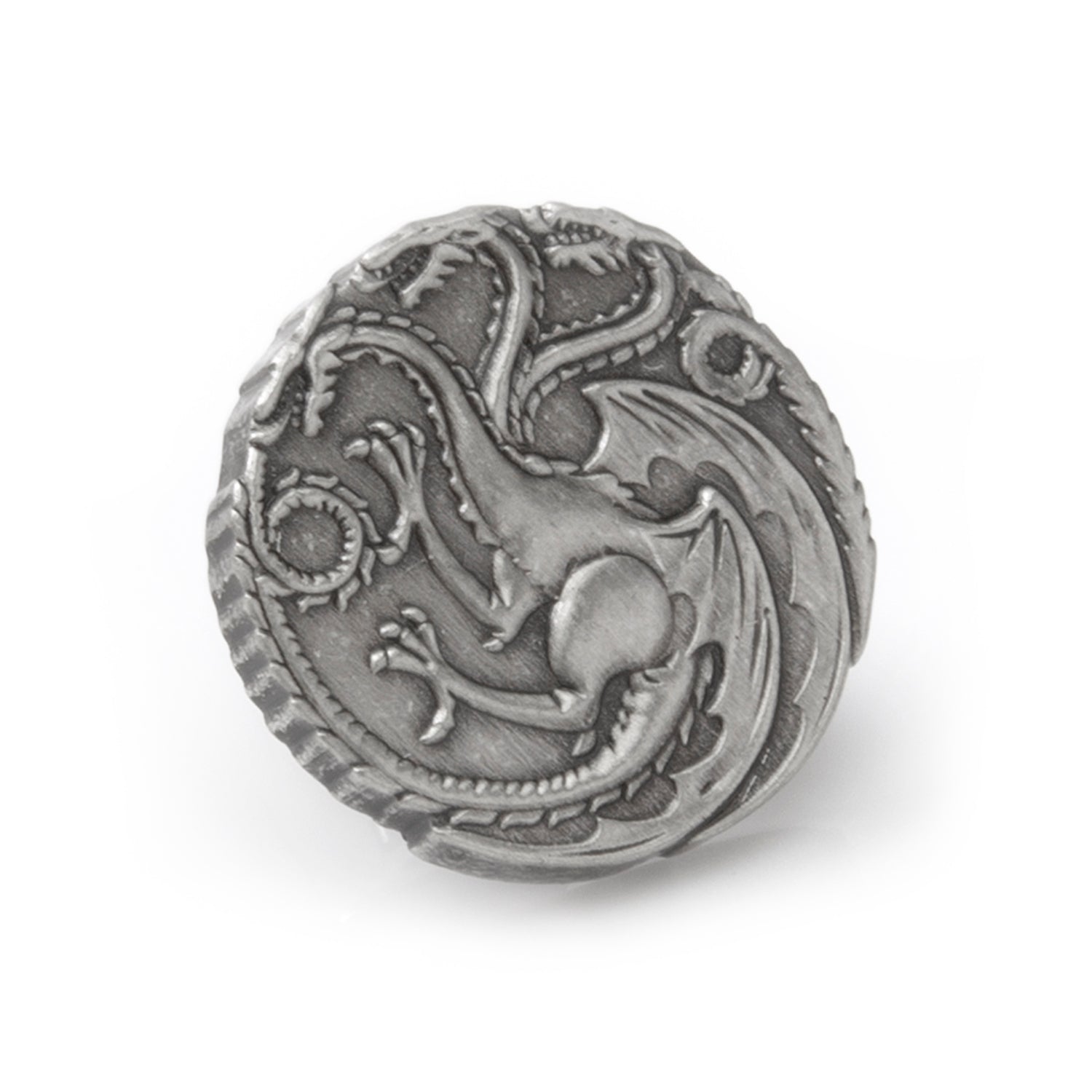Game of Thrones Targaryen Dragon Antiqued Lapel Pin - My Men's Shop