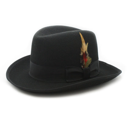 Premium Black Godfather Hat