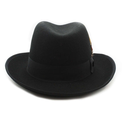 Premium Black Godfather Hat