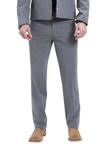 Men's Grey Western Suit Set