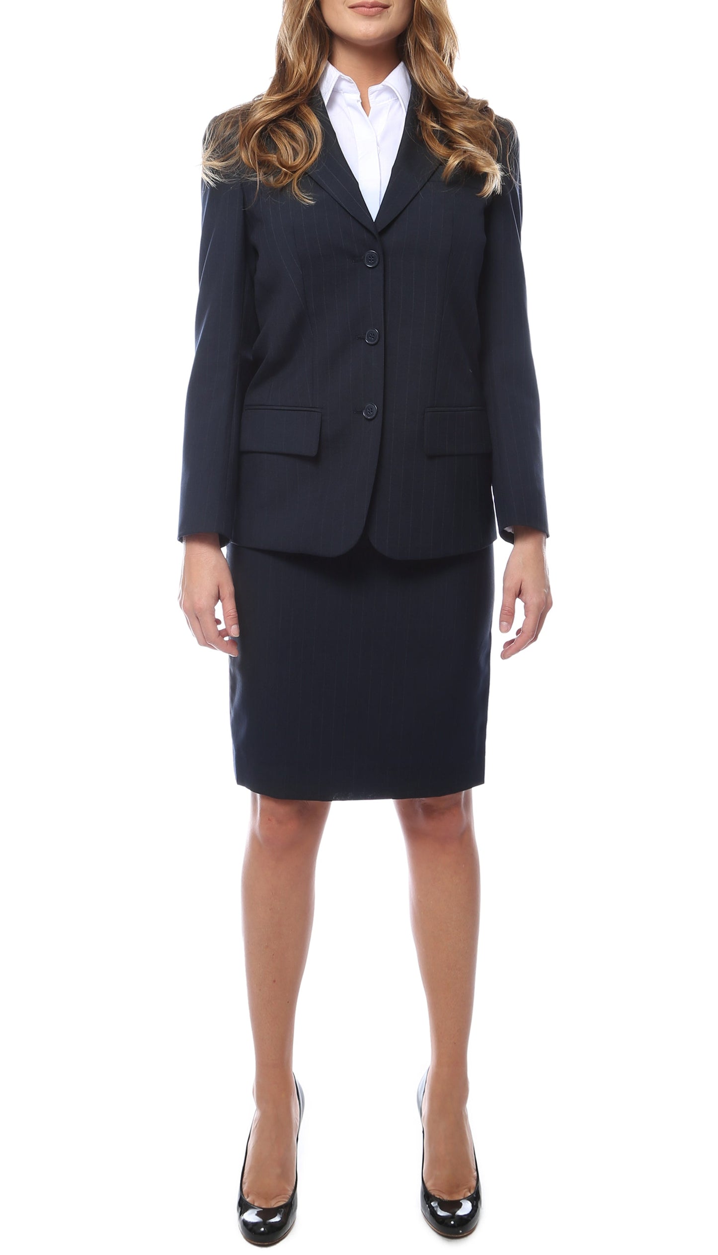 HALLMARK Aviator Women's Poly Wool Suit Skirt
