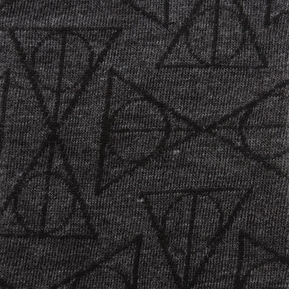 Harry Potter Deathly Hallows Black Men's Socks - My Men's Shop