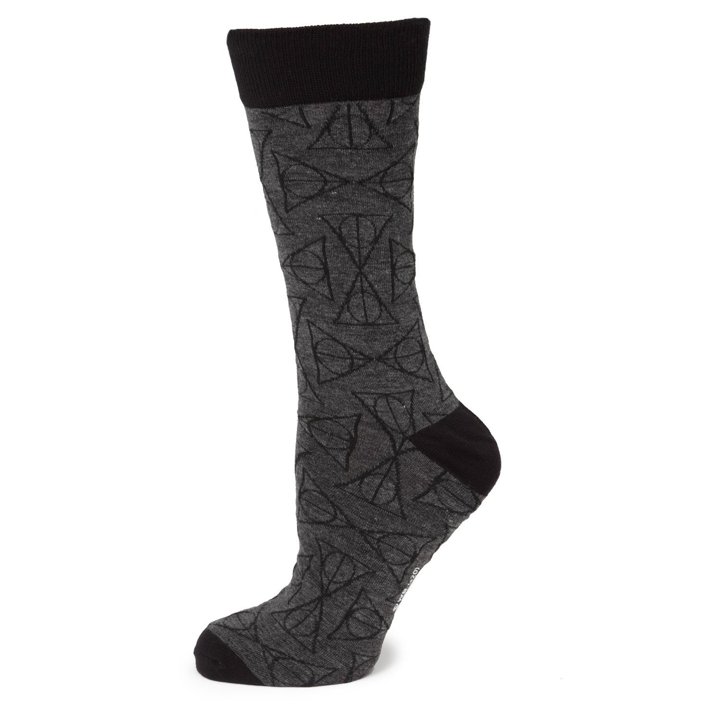 Harry Potter Deathly Hallows Black Men's Socks - My Men's Shop