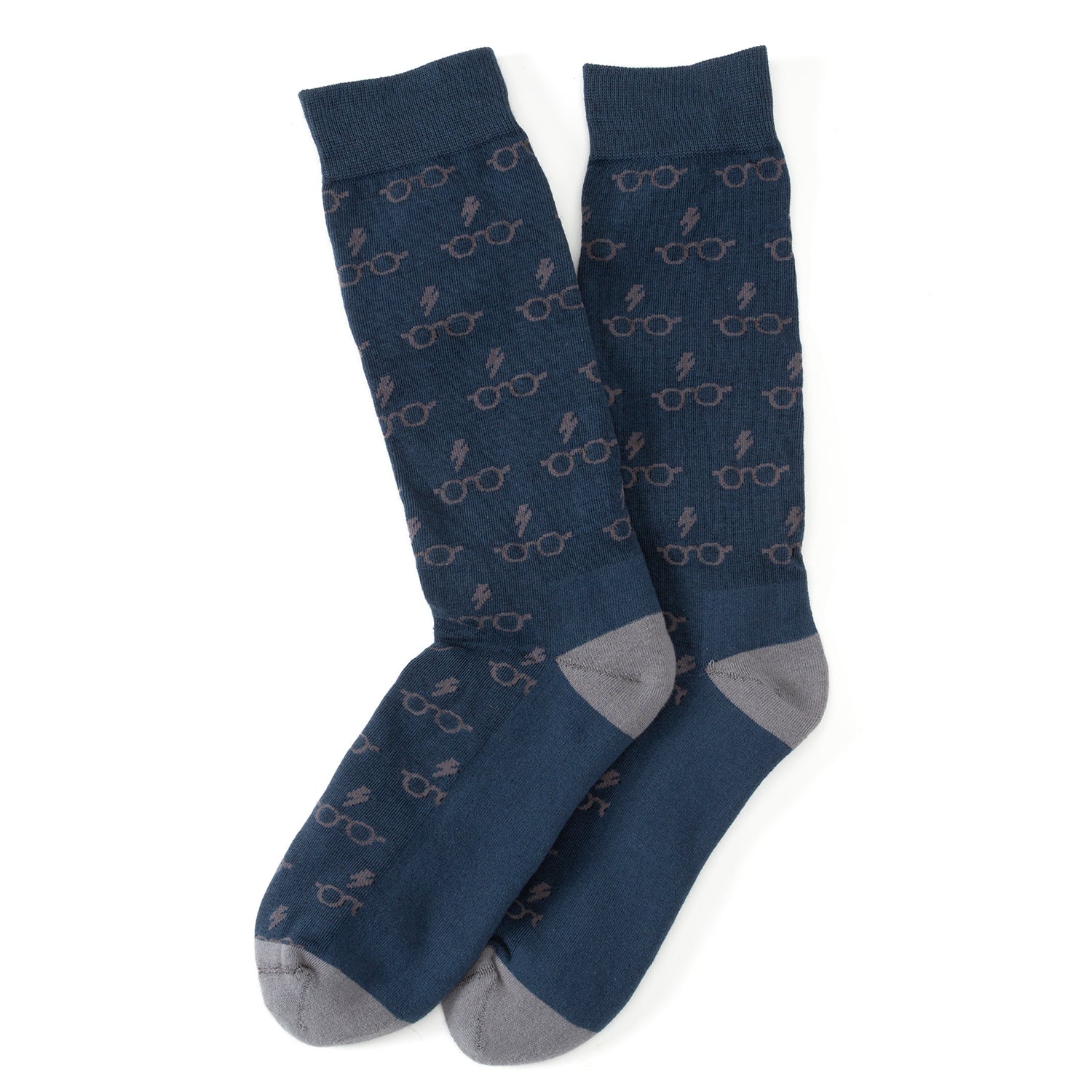 Harry Potter Glasses Navy Men's Socks - My Men's Shop