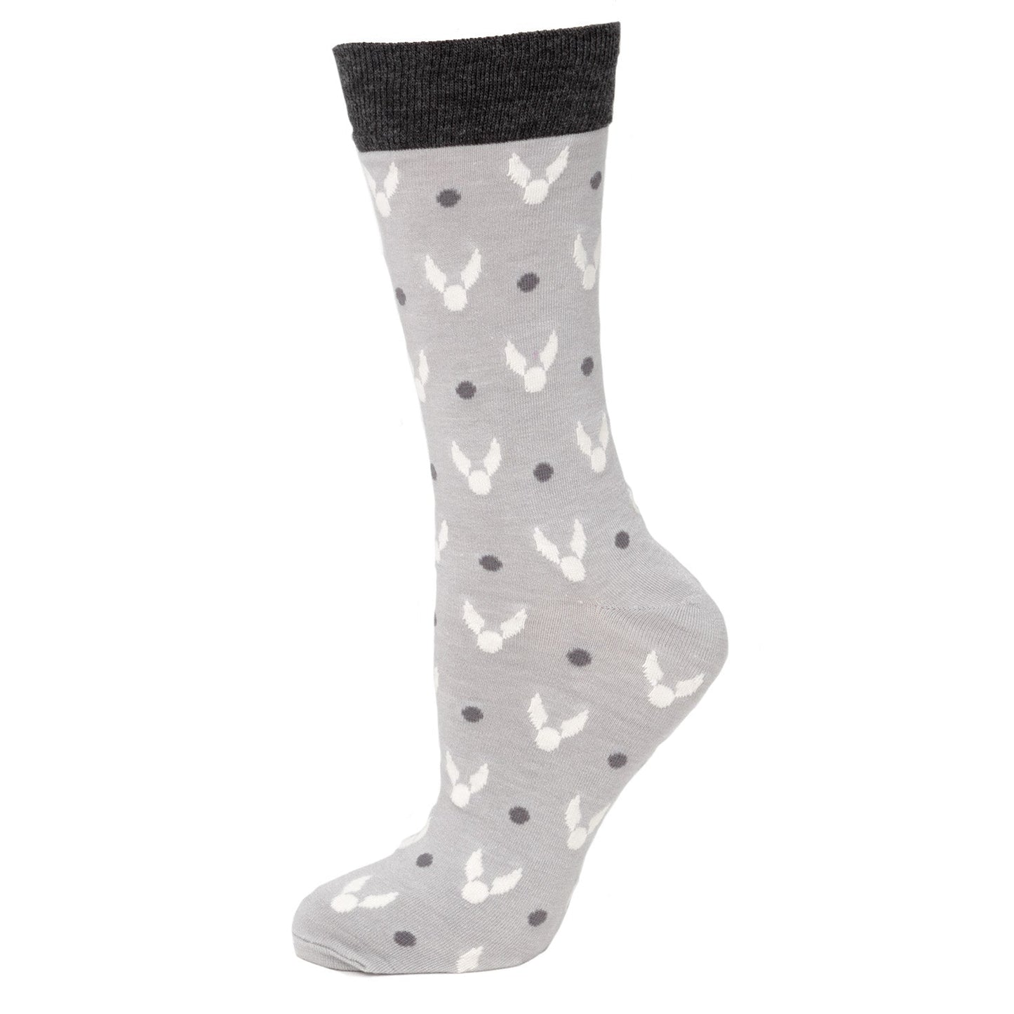 Calcetines de Hombre Grises Snitch Dorada de Harry Potter