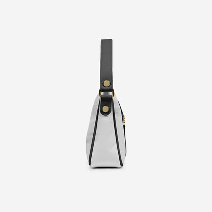 Bolso BYMANYC ® New York – Banda Vertical Vegana de Alta Costura en Oro Medianoche