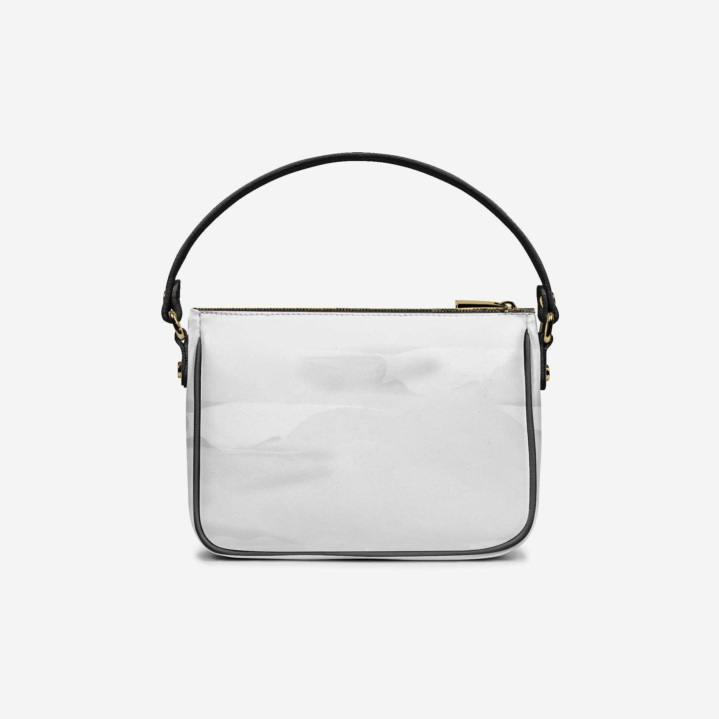 Bolso BYMANYC ® New York – Banda Vertical Vegana de Alta Costura en Oro Medianoche