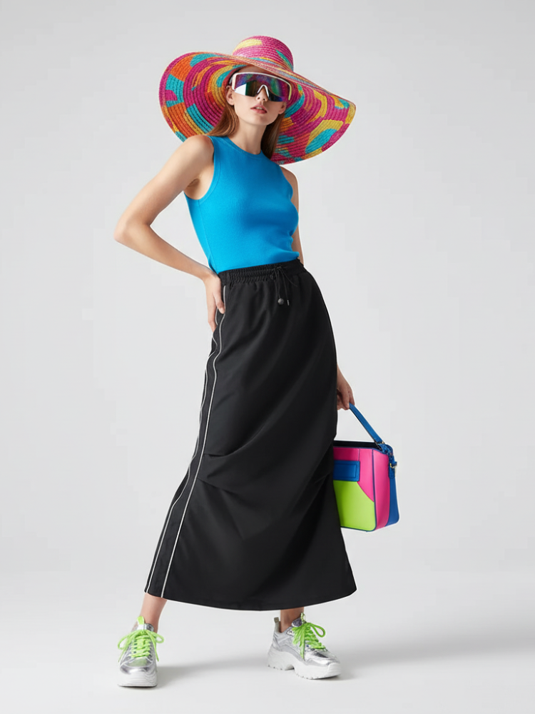 Falda Larga Harlem Luxury Sport BYMANYC ® Nueva York