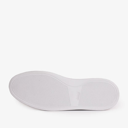 The Burano Black & White  Leather Women Sneaker