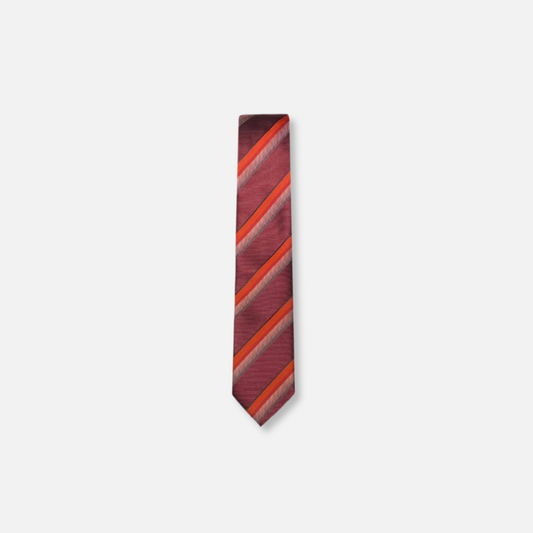 Bukhari Skinny Striped Tie - My Men's Shop