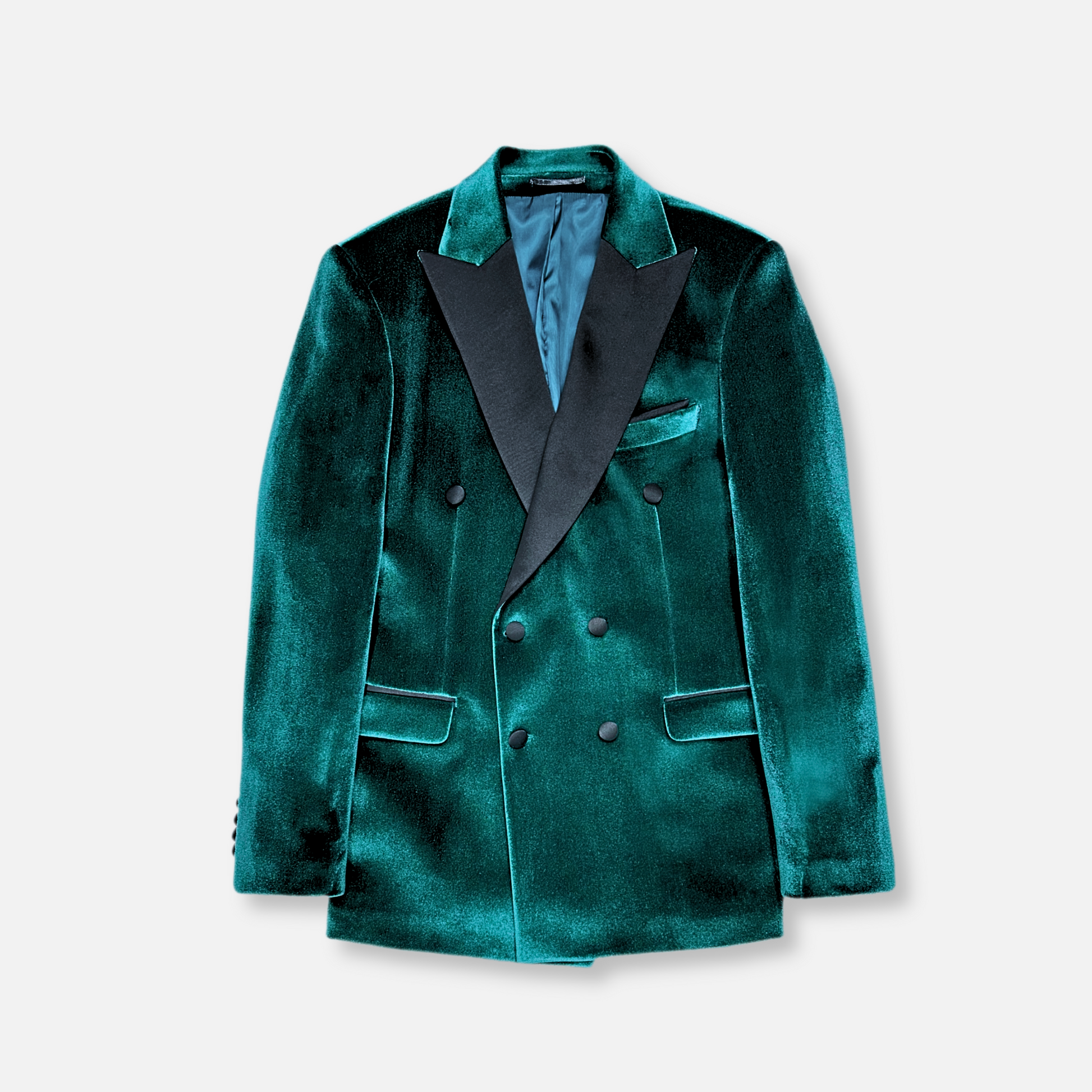 Velluto Peak Lapel Velvet Blazer - My Men's Shop