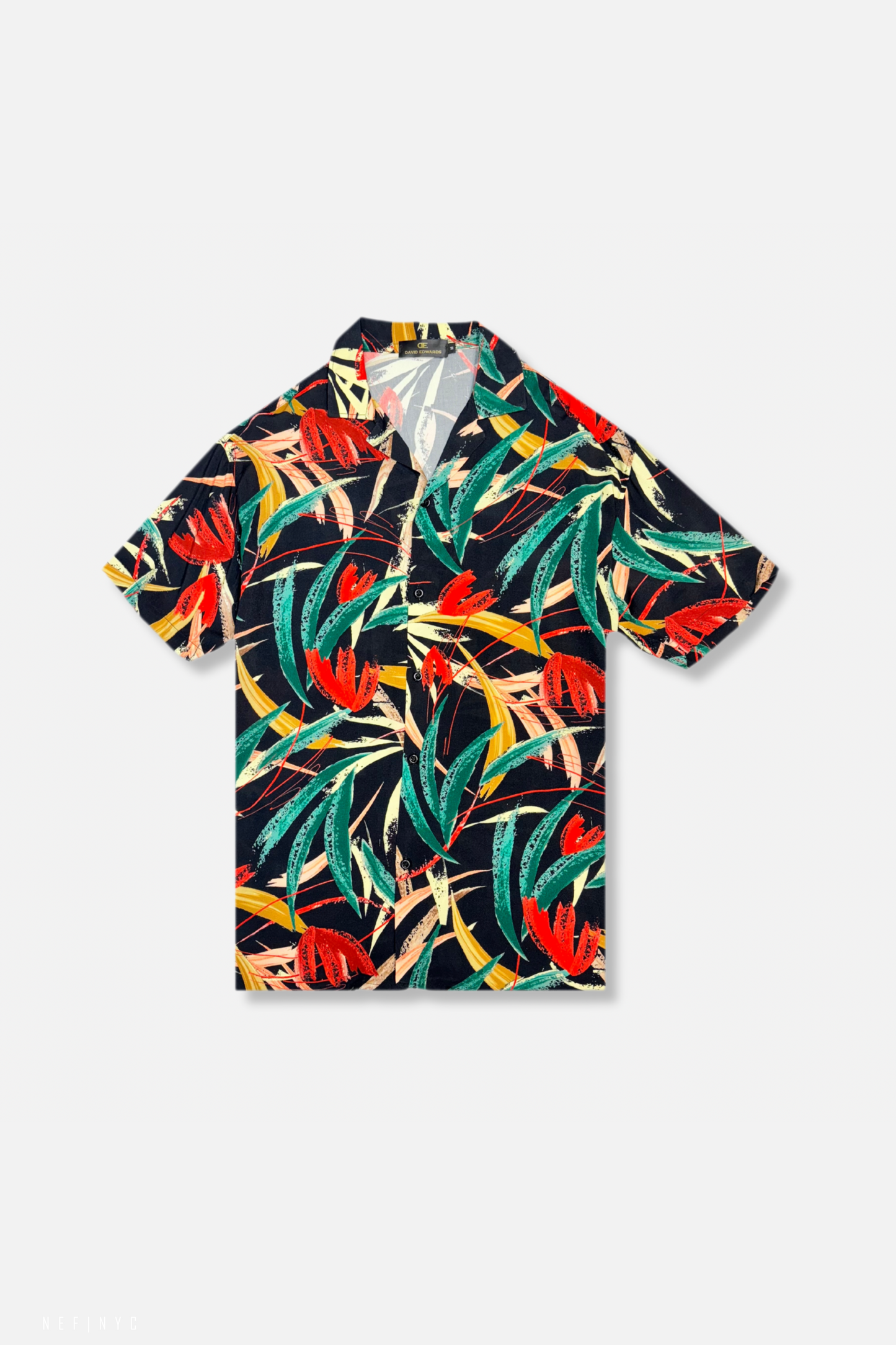 Doncaster Tropical Resort Revere Collar Shirt