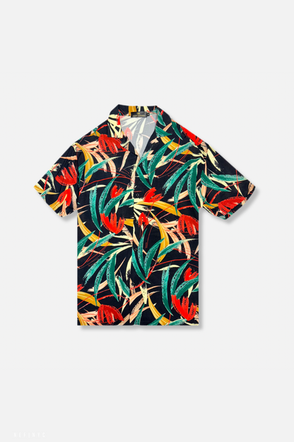 Doncaster Tropical Resort Revere Collar Shirt