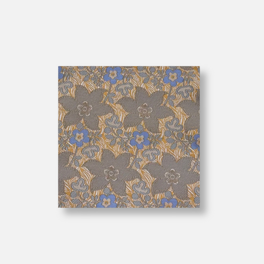 Dain Floral Pocket Square - My Men's Shop