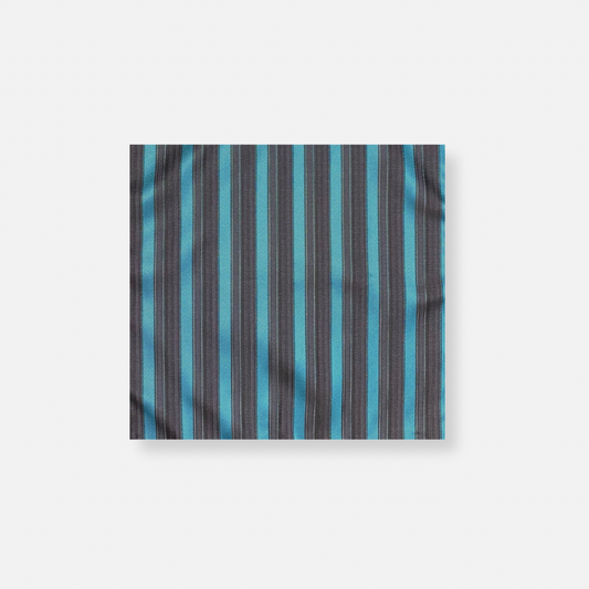 Bakari Striped Pocket Square - My Men's Shop