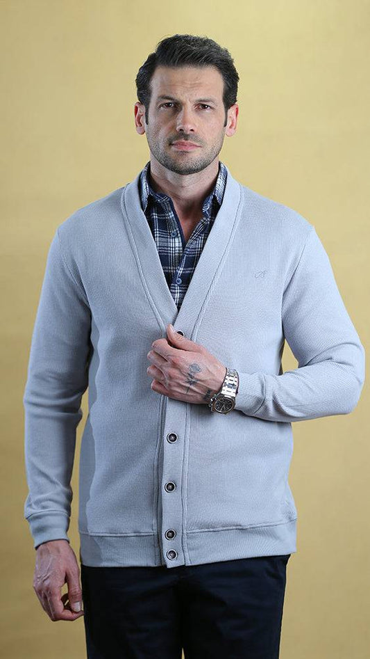 The Dweller Cardigan(sky blue)