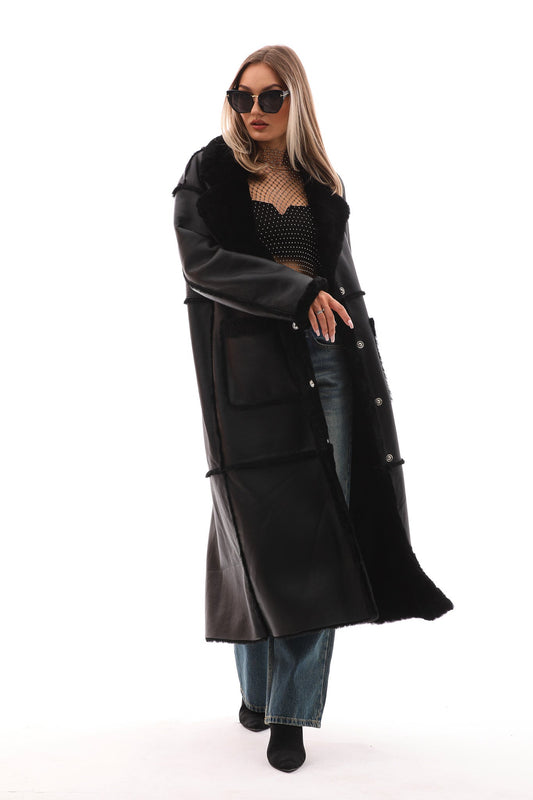The Virelli Reversible Leather Women Jacket
