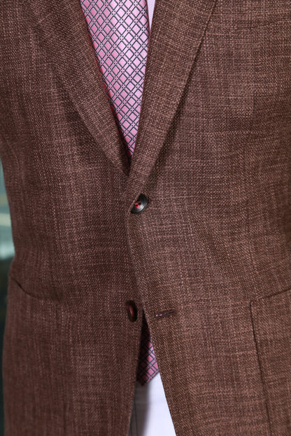 Sartorio Birdseye Wool-Cotton Sport Jacket